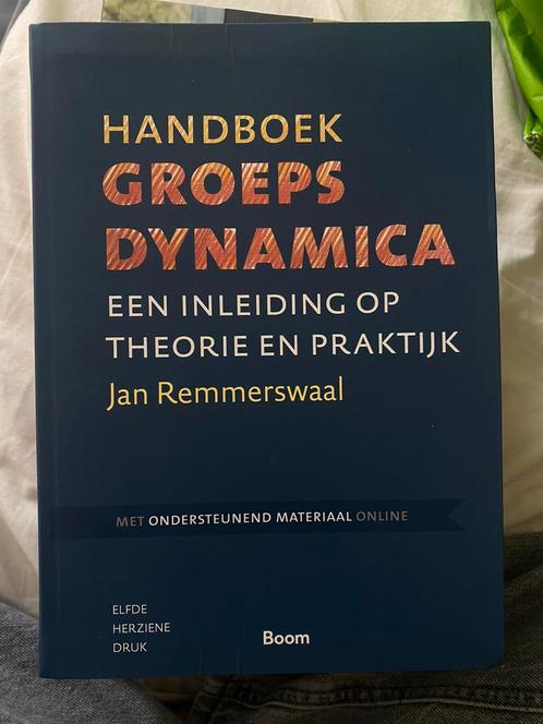 Jan Remmerswaal - Handboek groepsdynamica, Livres, Science, Comme neuf, Enlèvement ou Envoi