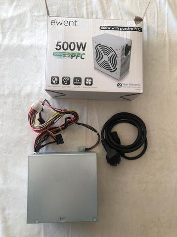 Ewent EW3907 500W psu / power supply  beschikbaar voor biedingen