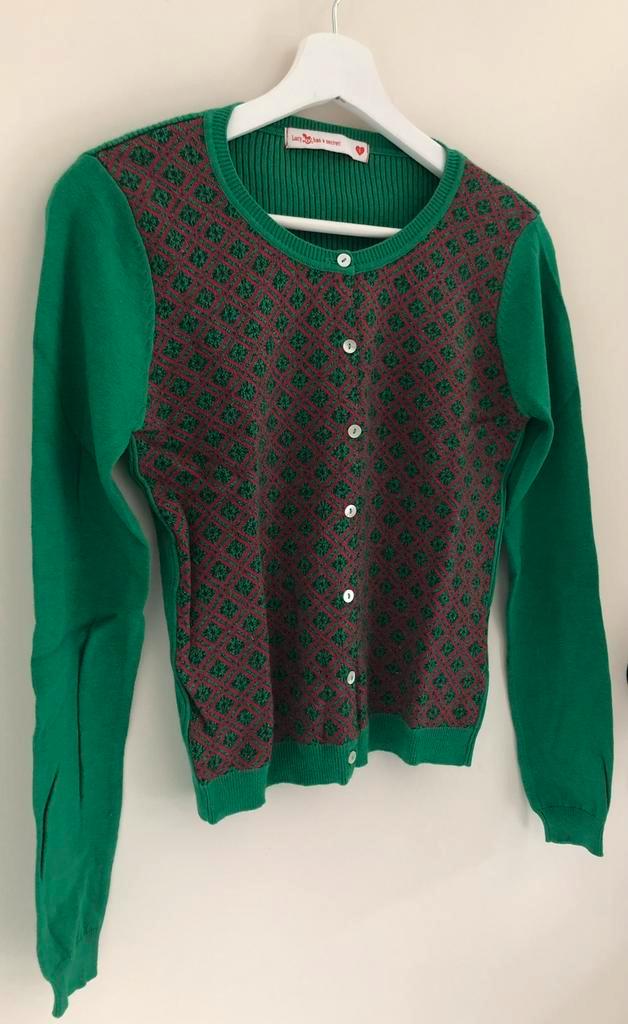 vestje met knopen S Lucy has a secret!, Kleding | Dames, Truien en Vesten, Zo goed als nieuw, Maat 36 (S), Ophalen of Verzenden
