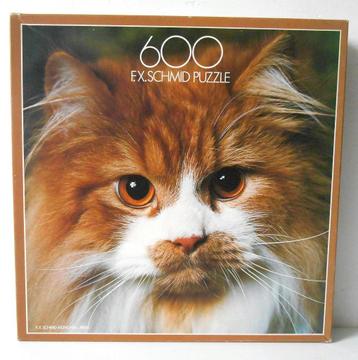 Puzzel met poes - 600 stuks beschikbaar voor biedingen