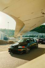 Honda CRX ed9, Auto's, Voorwielaandrijving, 4 zetels, Zwart, 1600 cc