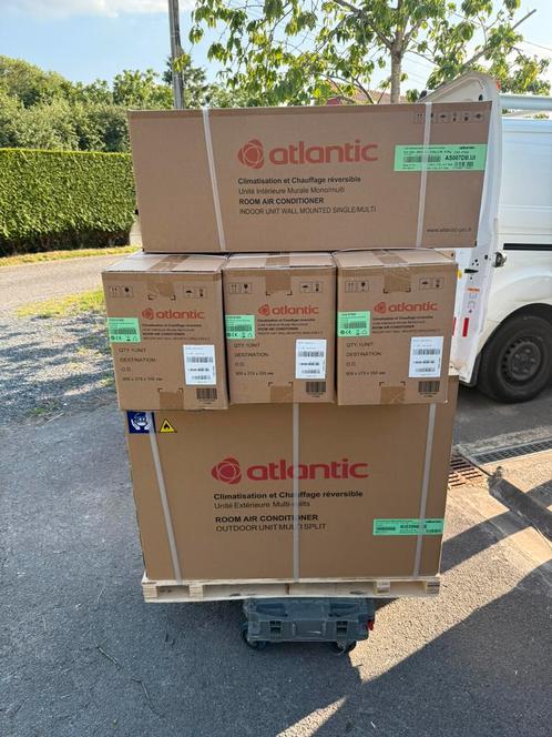 Atlantic, Elektronische apparatuur, Airco's, Nieuw, Verwarmen, Afstandsbediening, Ophalen