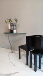 Console Jasper Morrison One Legged Table, Cappellini 1989, Postmoderne, Utilisé, Métal ou Aluminium, 75 cm ou plus