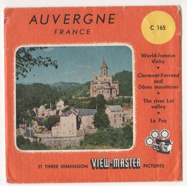 View-master Auvergne !! 2 schijven!!, Antiek en Kunst, Antiek | Speelgoed, Ophalen of Verzenden
