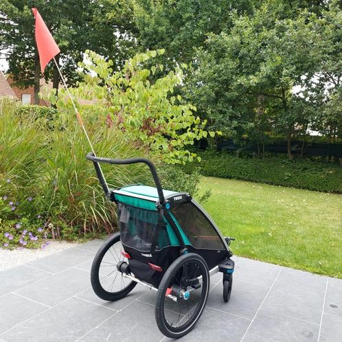THULE CHARIOT LITE 1 fietskar, Fietsen en Brommers, Fietsaccessoires | Aanhangwagens en Karren, Zo goed als nieuw, Kinderkar, 20 tot 40 kg