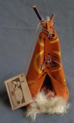 INDIEN INDIAN ART ESKIMO tipi wigwam 16cm Inuit CANADA India, Gebruikt, Ophalen of Verzenden