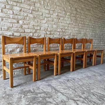 6X vintage Ilmari Tapiovaara stoel Hongisto, Enlèvement, Maison et Meubles