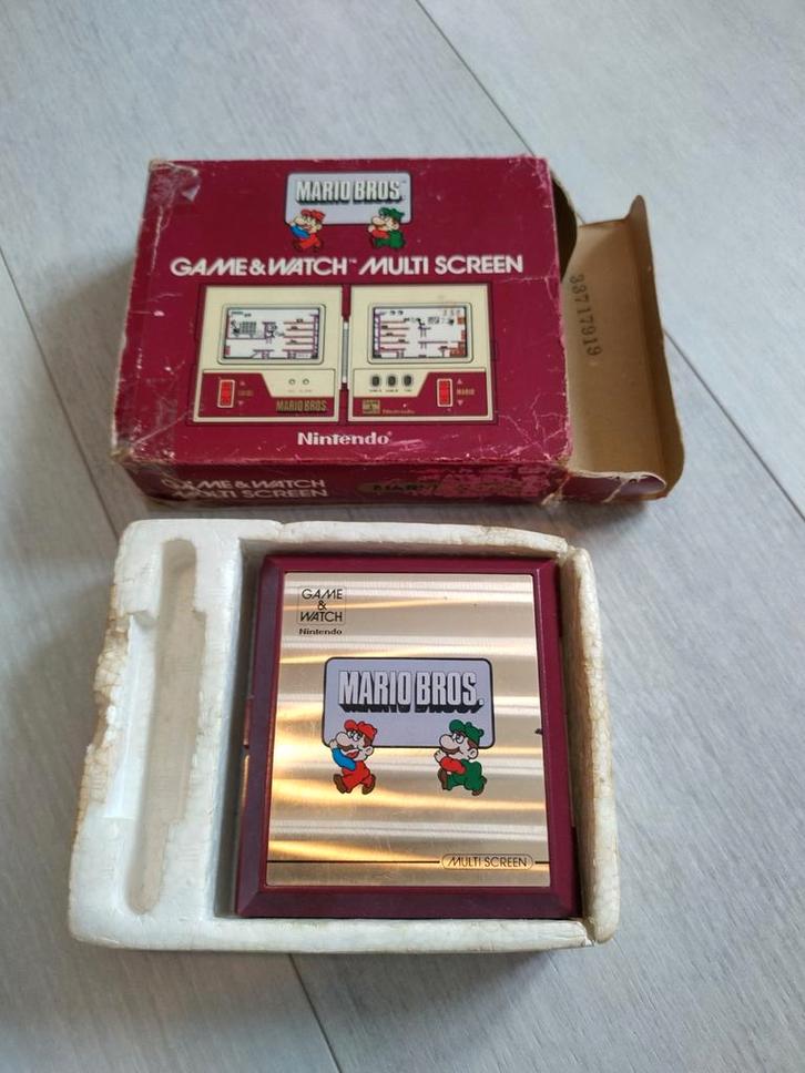 Nintendo Game & Watch Super Mario Bros multi screen 1983 CIB, Games en Spelcomputers, Games | Overige, Ophalen of Verzenden