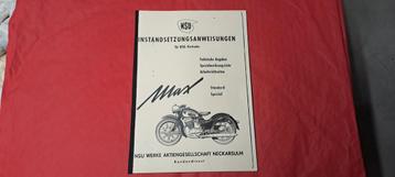 NSU MAX werkplaatshandboek