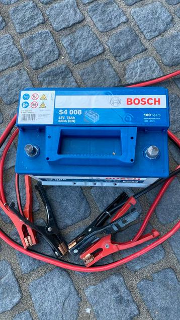 Autobatterij Bosch 74 AH 680A, Enlèvement, Utilisé