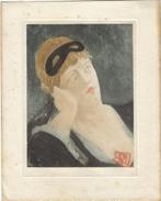 Felicien Rops heliogravure à la poupée "La Femme au Masque", Ophalen