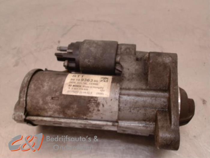 Démarreur d'un Citroen Jumper, Autos : Pièces & Accessoires, Moteurs & Accessoires, Citroën, Utilisé, 3 mois de garantie, Enlèvement ou Envoi