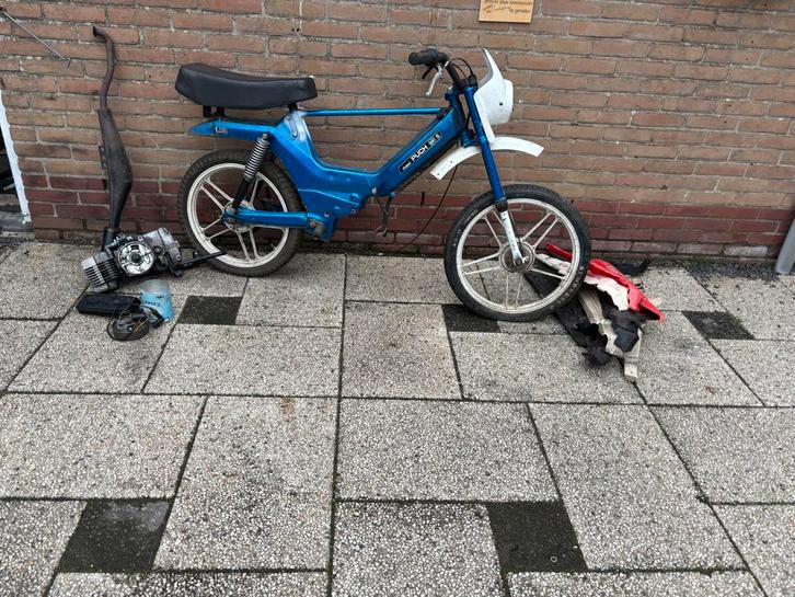 Puch maxi (project) crosser, Fietsen en Brommers, Brommers | Puch, Zo goed als nieuw, Maxi, Ophalen