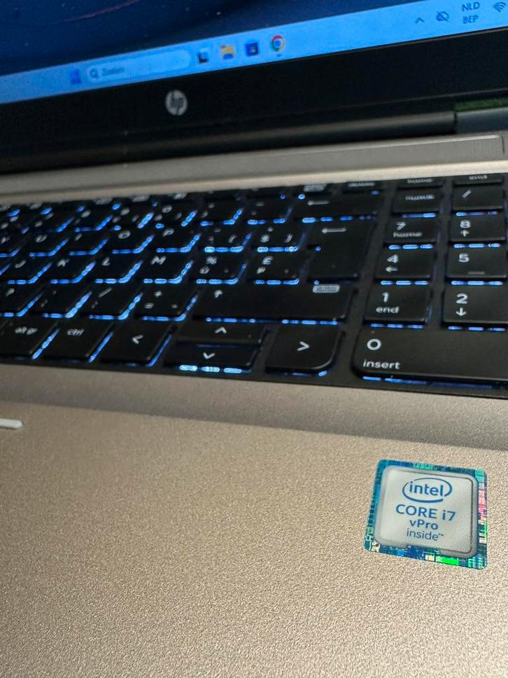 Nieuwe staat 15.6”Hp/ i7-6820HQ/16gb ddr4/512gb m2 ssd/Win11, Computers en Software, Windows Laptops, Zo goed als nieuw, 15 inch