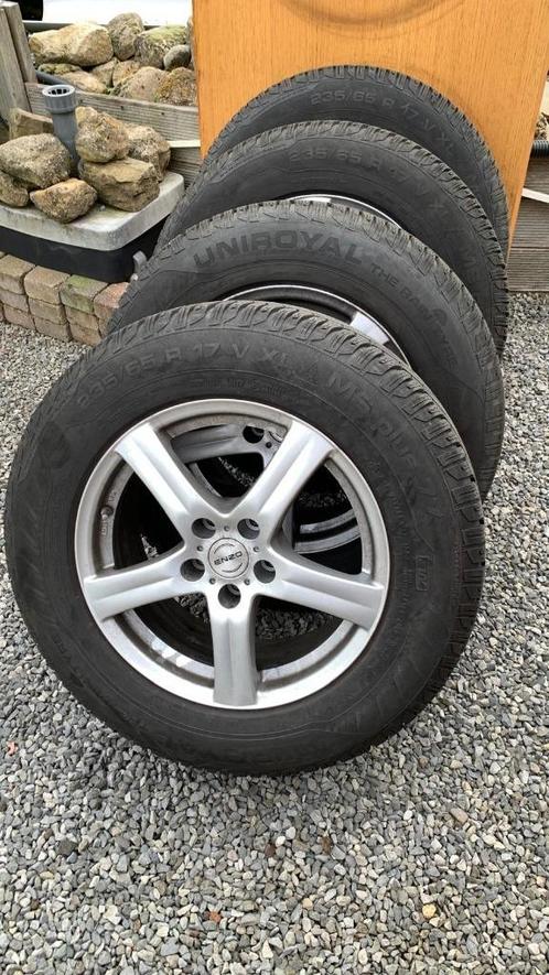 Velgen met winterbanden, Auto-onderdelen, Banden en Velgen, Banden en Velgen, Winterbanden, 17 inch, 235 mm, Personenwagen, Gebruikt