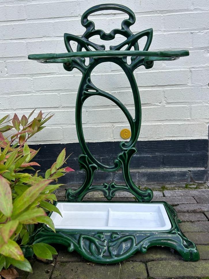 Art Nouveau Paraplubak, Huis en Inrichting, Woonaccessoires | Paraplubakken, Gebruikt, Metaal, Ophalen