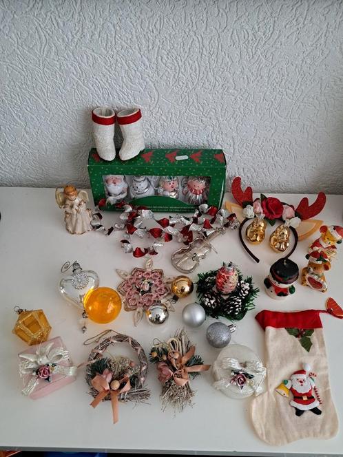 Lot kerstgerief, Diversen, Kerst, Ophalen of Verzenden