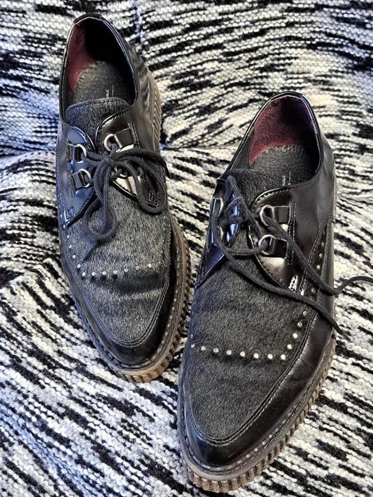Sacha, veterschoen dames, mt 40, Kleding | Dames, Schoenen, Zo goed als nieuw, Overige typen, Zwart, Ophalen of Verzenden