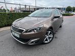 Peugeot 308 1.2i Xenon Pano Leder 25.000km CARPASS, Auto's, Peugeot, Automaat, Euro 6, Bruin, 1198 cc