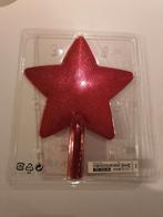 Piek voor kerstboom. Rode ster - kunststof - Ikea, Handtassen en Accessoires, Overige materialen, Zo goed als nieuw, Rood, Ophalen
