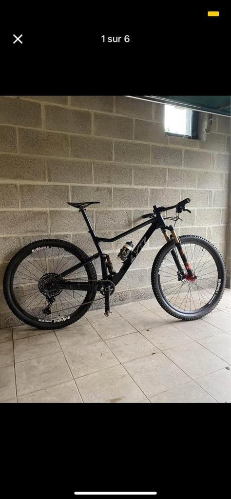 Vtt lyti full carbone, Vélos & Vélomoteurs, Vélos | VTT & Mountainbikes, Comme neuf, Enlèvement
