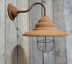 Stallamp cortenstaal - WC16 landelijke klassieke buitenlamp, Maison & Meubles, Lampes | Appliques, Métal, Enlèvement ou Envoi
