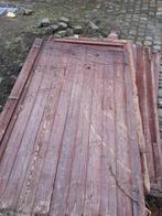 Portes de grange en bois massif, Doe-het-zelf en Bouw, 150 tot 225 cm, Gebruikt, Hout, Ophalen