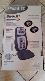 SHIATSU 2 en 1, Sports & Fitness, Produits de massage, Enlèvement, Neuf, Chaise de massage ou Coussin