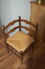 fauteuil bij de open haard, Ophalen, Gebruikt, Hout