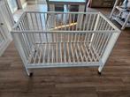 Peuterbed babybed plooibed op wieltjes, Ophalen, Zo goed als nieuw, Matras