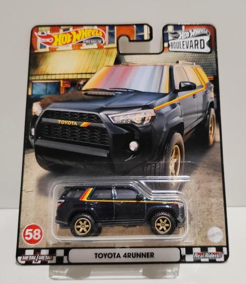 Hot Wheels Toyota 4Runner Boulevard Premium (uit 2021), Hobby en Vrije tijd, Modelauto's | Overige schalen, Ophalen of Verzenden