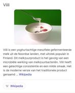 Villi. Finse gefermenteerde joghurt, 50 gr, Enlèvement