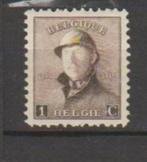 postzegels gestempeld Albert I met helm, nummers 165 tot 171, Postzegels en Munten, Verzenden, Gestempeld