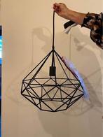 Zwarte hanglamp - industriële stijl, Enlèvement, Comme neuf