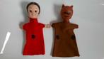 Poppenkastpop / handpop Rikske en Fikske, Verzamelen, Ophalen of Verzenden, Gebruikt