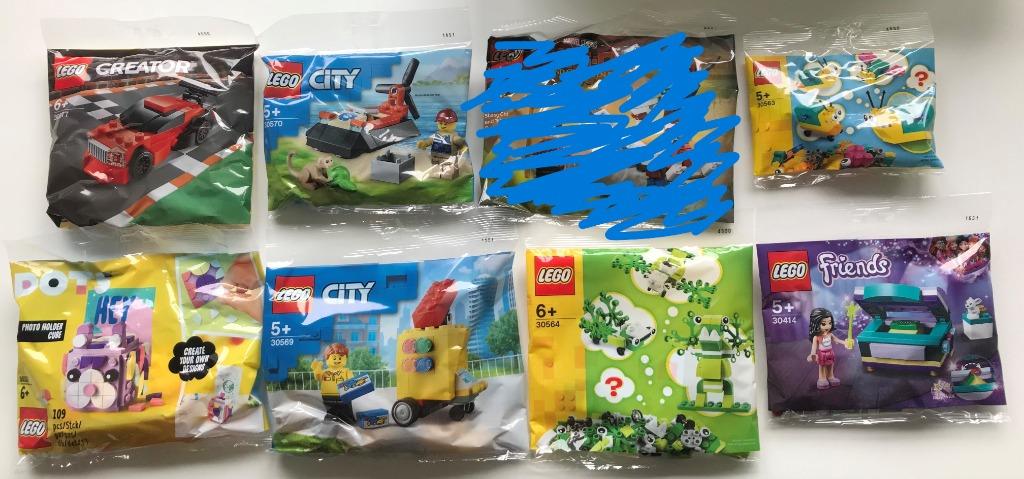 LEGO verschillende polybags, Ophalen of Verzenden, Nieuw, Complete set, Lego