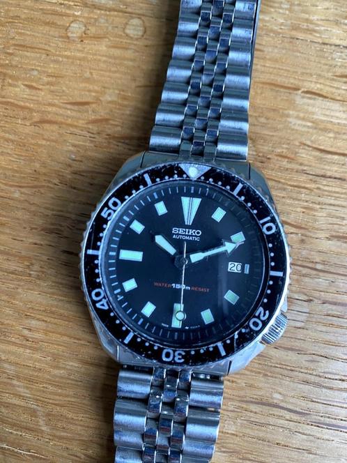 Seiko Scuba Diver’s 7002-7000 – Automatisch, Handtassen en Accessoires, Horloges | Antiek, Polshorloge, Seiko, Staal, 1960 of later
