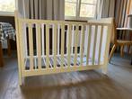 Ledikant babybed bopita wit eik 120x 60cm, Kinderen en Baby's, Ophalen, Gebruikt, Minder dan 140 cm, Minder dan 70 cm