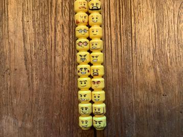 Lego hoofdjes 20 stuks beschikbaar voor biedingen
