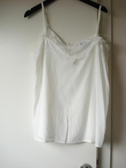 *VAL* Jubylee topje, dames. mt S/M, Kleding | Dames, Blouses en Tunieken, Gedragen, Maat 36 (S), Wit, Ophalen of Verzenden