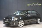 Audi A1 S Line 35 TFSI Benzine Automaat-Nav-Leder-Garantie, Auto's, Audi, Automaat, 4 cilinders, Zwart, Leder