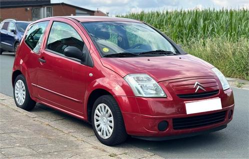 Citroen C2 1.1 benzine, Auto's, Citroën, Particulier, C2, Benzine, Euro 4, Stadsauto, 3 deurs, Handgeschakeld, Rood, Zwart, Stof