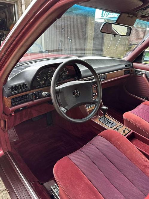 Mercedes Benz W126 SE420 V8 van 1989, Autos, Mercedes-Benz, Particulier, Classe S, Bluetooth, Rétroviseurs électriques, Vitres électriques