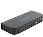 2 Port HDMI KVM Switch 4K 60 Hz - DeLock, Computers en Software, Ophalen of Verzenden, Zo goed als nieuw