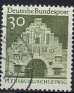 Duitsland Bundespost 1966 - Yvert 358 - Gebouwen (ST), Timbres & Monnaies, Timbres | Europe | Allemagne, Affranchi, Envoi