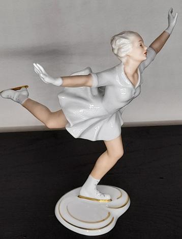SCHAU BACH KUNST Figuur porseleinen schaatser Perfect summer beschikbaar voor biedingen