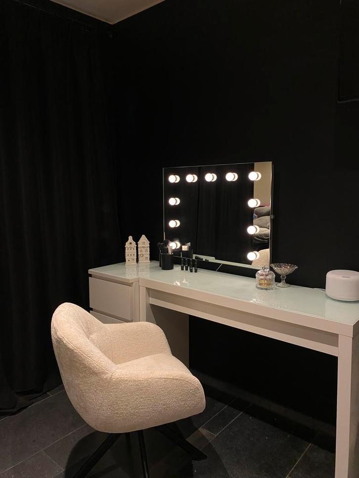 Make-Up tafel + ladekast, Huis en Inrichting, Tafels | Kaptafels, Zo goed als nieuw, Ophalen