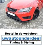 Maxton Design Seat Leon Mk3 Cupra Fr Spoiler Lip Tuning, Ophalen of Verzenden, Nieuw, Seat