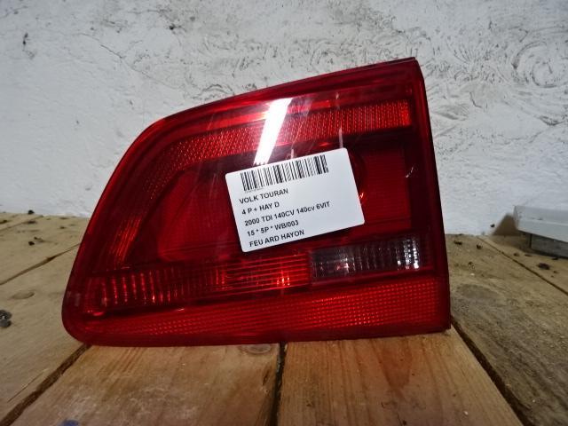 ACHTERLICHT RECHTS ACHTERKLEP Touran (1T3) (2TZ01046902), Auto-onderdelen, Verlichting, Volkswagen, Gebruikt