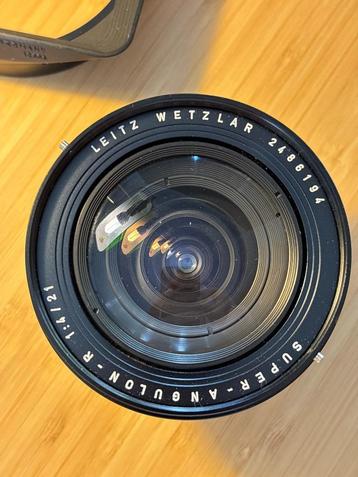 Leica Super-Angulon-R 21mm f/4 (Leitz / Schneider Kreuznach) beschikbaar voor biedingen